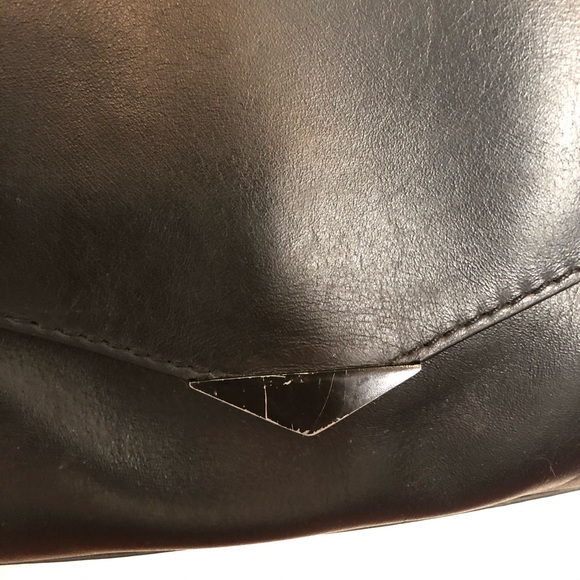 Pour La Victoire black and off-white leather bag - Picture 2 of 10